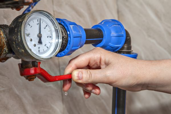 Shut Off Valve Installation in Waxhaw