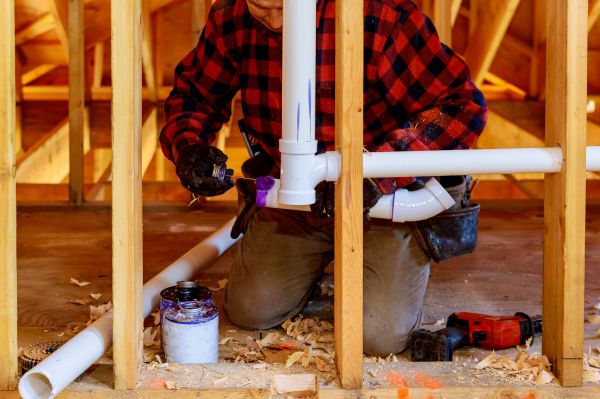 New Home Plumbing in Waxhaw