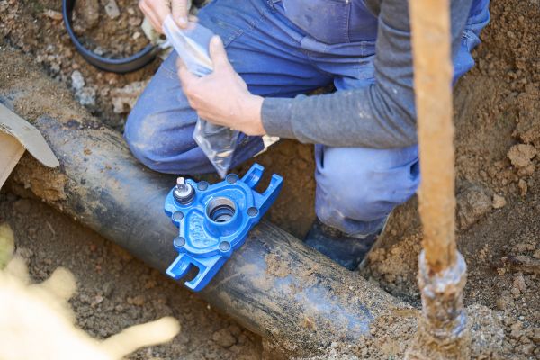 Underground Plumbing Service in Waxhaw