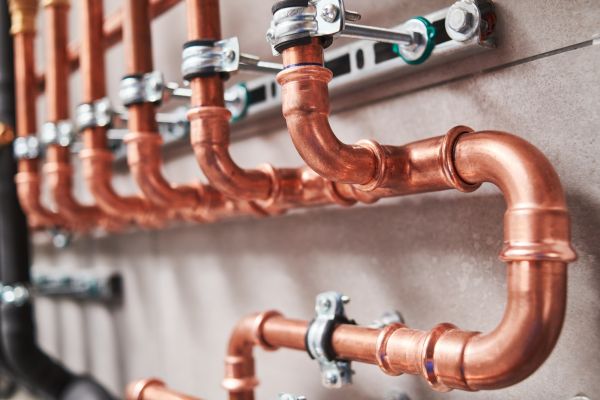 Copper Plumbing Installation in Waxhaw