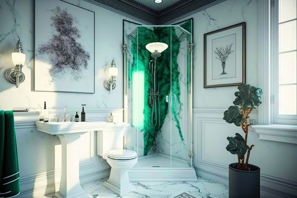 Pedestal Sink Installation in Waxhaw