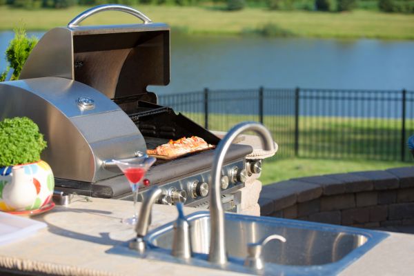 Outdoor Kitchen Plumbing in Waxhaw