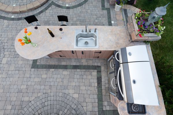 Outdoor Sink Installation in Waxhaw