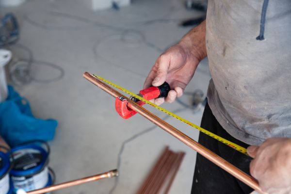 Copper Pipe Installation in Waxhaw