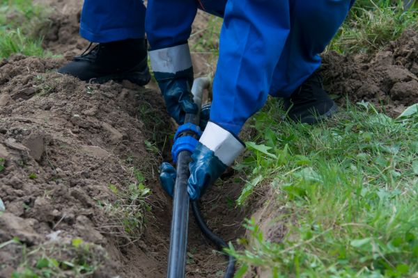 Water Line Installation in Waxhaw