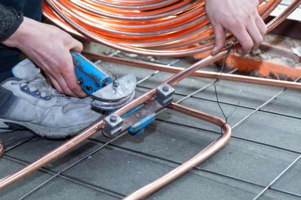 Copper Piping Installation in Waxhaw