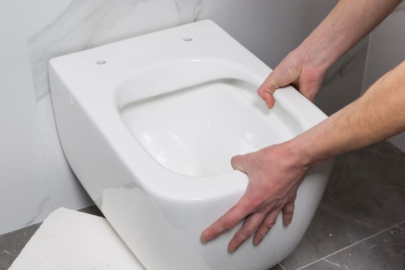 Installing Toilet